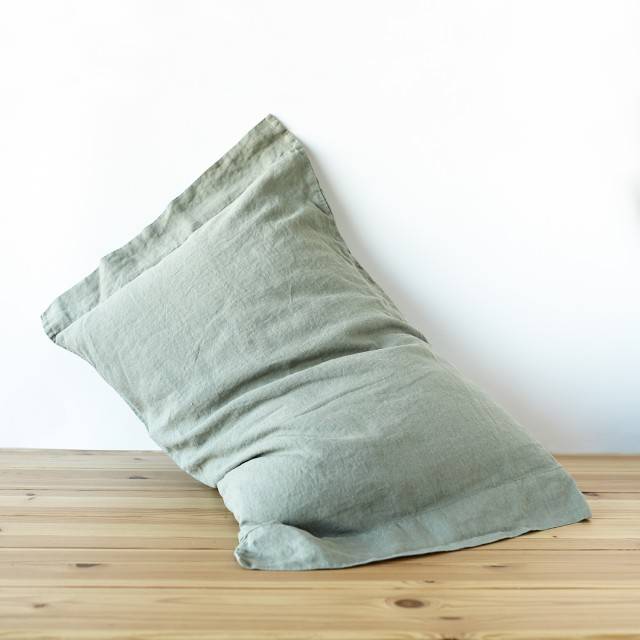 LINEN PILLOWCASE half-oxford