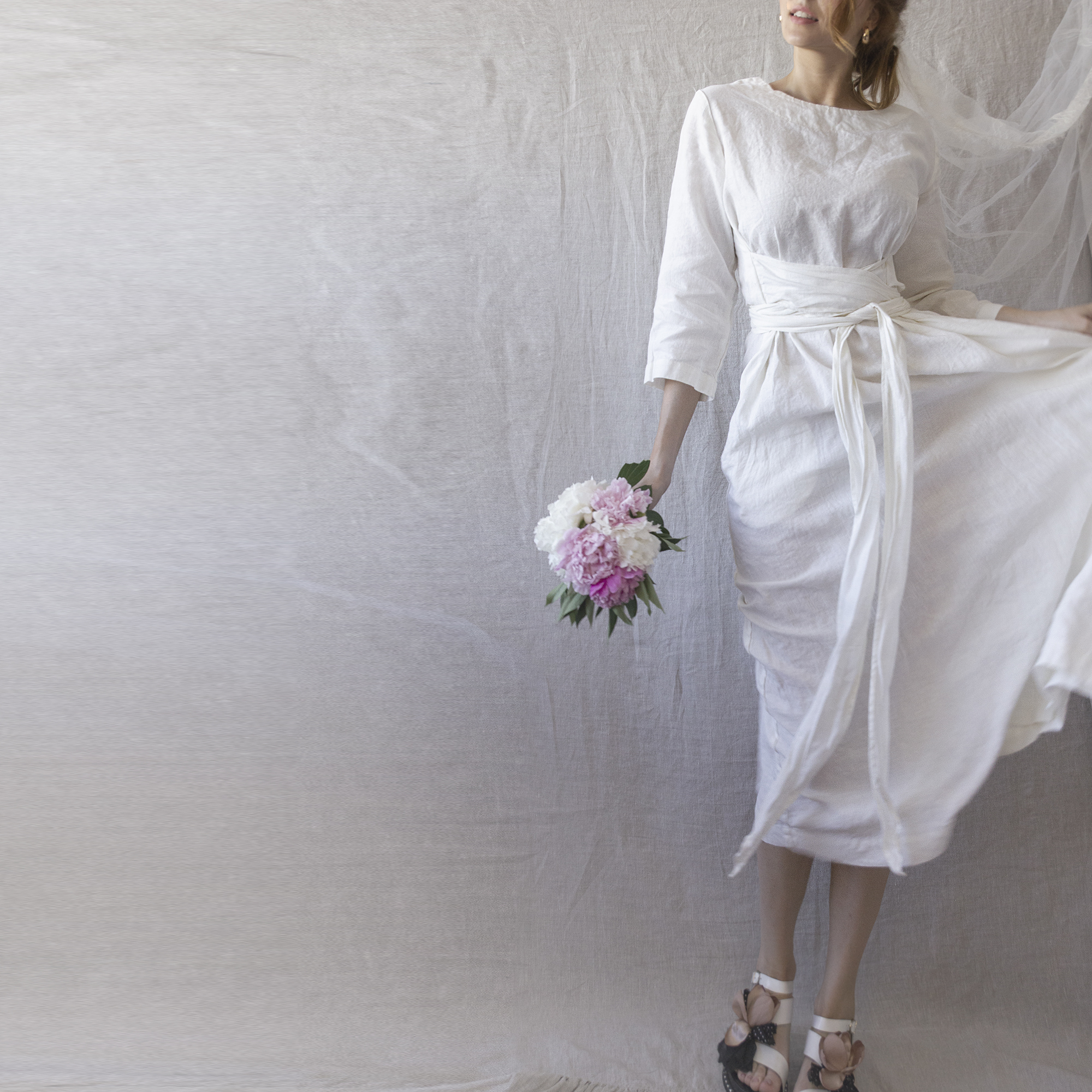 Linen-wedding-dress